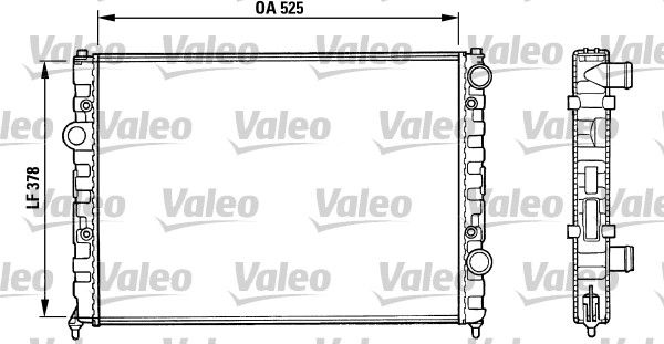 VALEO Radiators, Motora dzesēšanas sistēma 731005