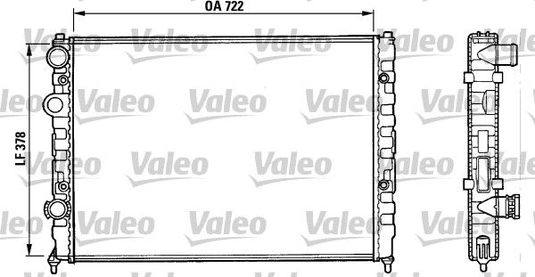 VALEO Radiators, Motora dzesēšanas sistēma 731006