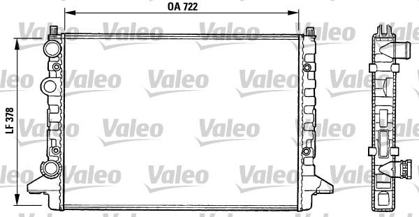 VALEO Radiators, Motora dzesēšanas sistēma 731008