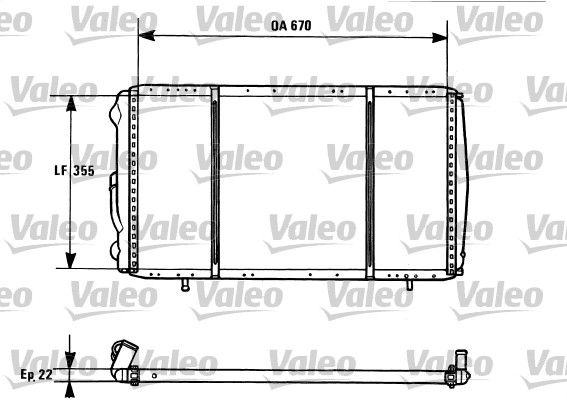 VALEO Radiators, Motora dzesēšanas sistēma 731016