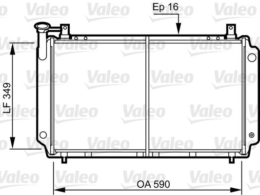 VALEO Radiators, Motora dzesēšanas sistēma 731083