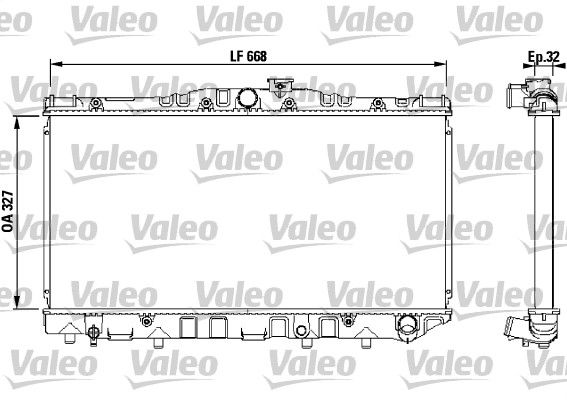 VALEO Radiators, Motora dzesēšanas sistēma 731095