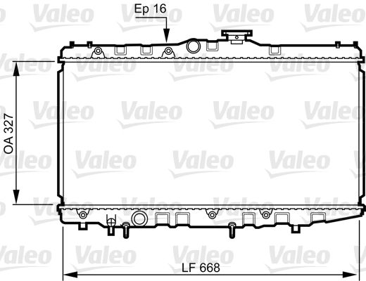 VALEO Radiators, Motora dzesēšanas sistēma 731105