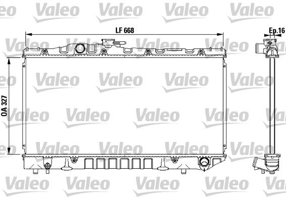 VALEO Radiators, Motora dzesēšanas sistēma 731115