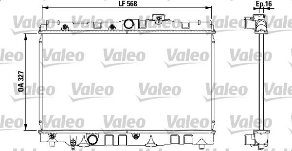 VALEO Radiators, Motora dzesēšanas sistēma 731119