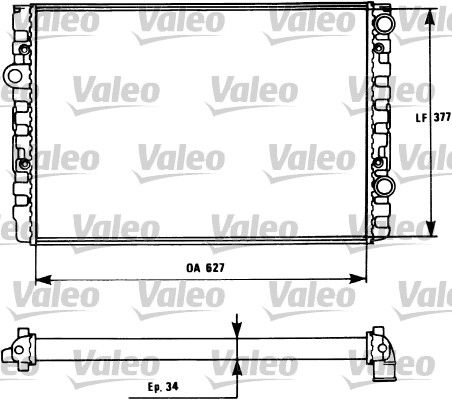 VALEO Radiators, Motora dzesēšanas sistēma 731127