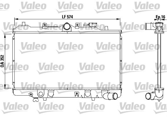 VALEO Radiators, Motora dzesēšanas sistēma 731142