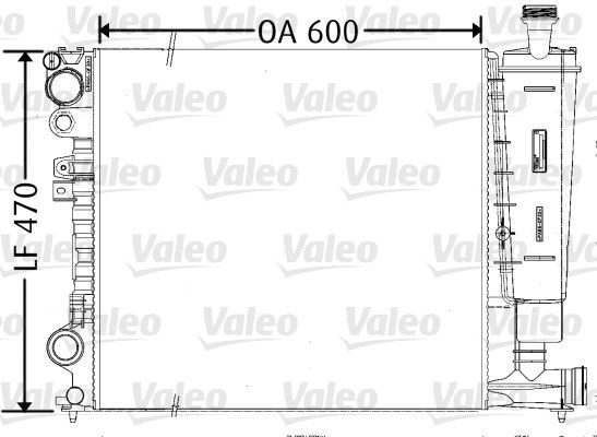 VALEO Radiators, Motora dzesēšanas sistēma 731165