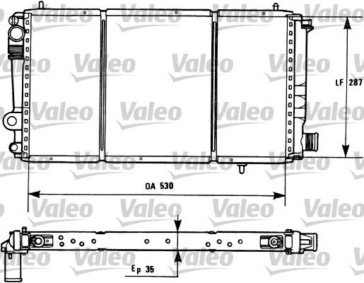 VALEO Radiators, Motora dzesēšanas sistēma 731173