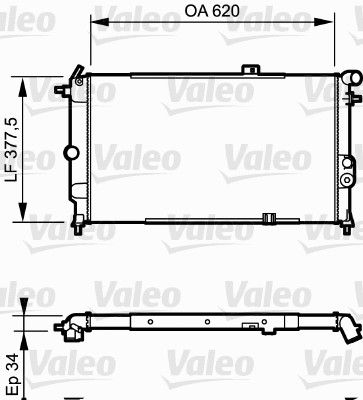 VALEO Radiators, Motora dzesēšanas sistēma 731174