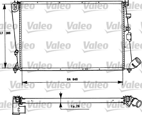 VALEO Radiators, Motora dzesēšanas sistēma 731184