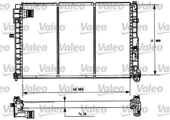 VALEO Radiators, Motora dzesēšanas sistēma 731185