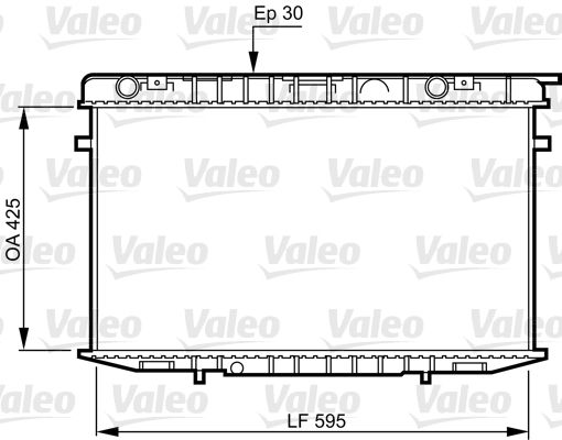 VALEO Radiators, Motora dzesēšanas sistēma 731236