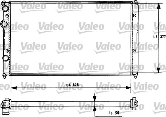 VALEO Radiators, Motora dzesēšanas sistēma 731267