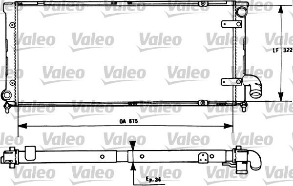 VALEO Radiators, Motora dzesēšanas sistēma 731269