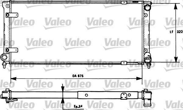 VALEO Radiators, Motora dzesēšanas sistēma 731271