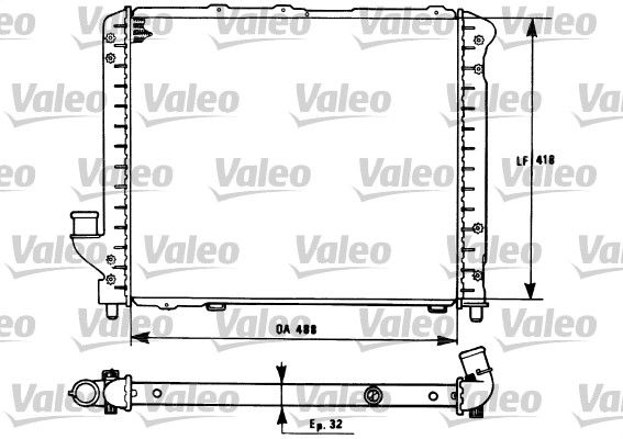 VALEO Radiators, Motora dzesēšanas sistēma 731281