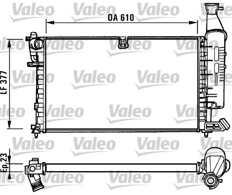 VALEO Radiators, Motora dzesēšanas sistēma 731296
