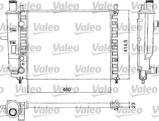 VALEO Radiators, Motora dzesēšanas sistēma 731304