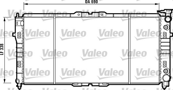 VALEO Radiators, Motora dzesēšanas sistēma 731372