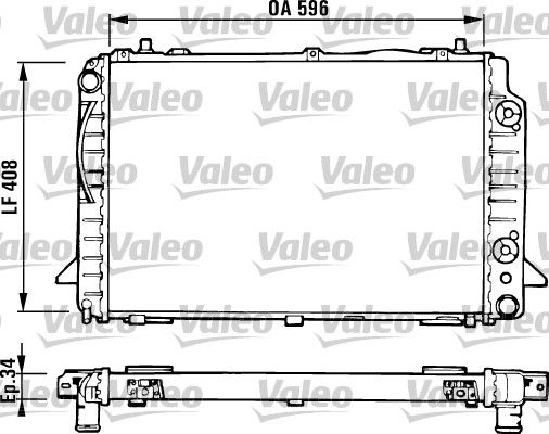 VALEO Radiators, Motora dzesēšanas sistēma 731430