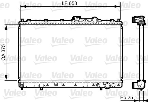 VALEO Radiators, Motora dzesēšanas sistēma 731451