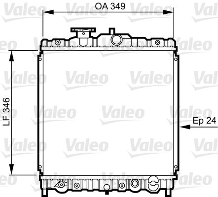 VALEO Radiators, Motora dzesēšanas sistēma 731458