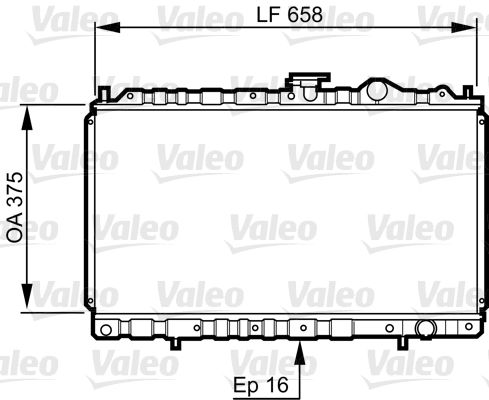 VALEO Radiators, Motora dzesēšanas sistēma 731462