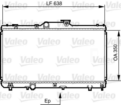 VALEO Radiators, Motora dzesēšanas sistēma 731464