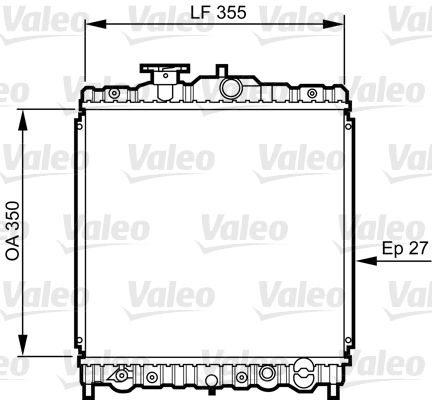 VALEO Radiators, Motora dzesēšanas sistēma 731469