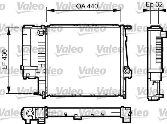 VALEO Radiators, Motora dzesēšanas sistēma 731511