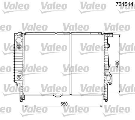 VALEO Radiators, Motora dzesēšanas sistēma 731514