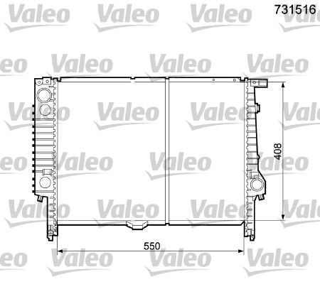 VALEO Radiators, Motora dzesēšanas sistēma 731516