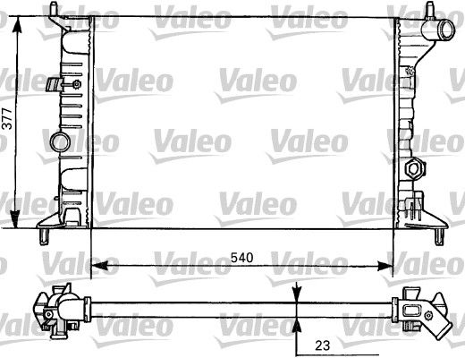 VALEO Radiators, Motora dzesēšanas sistēma 731525