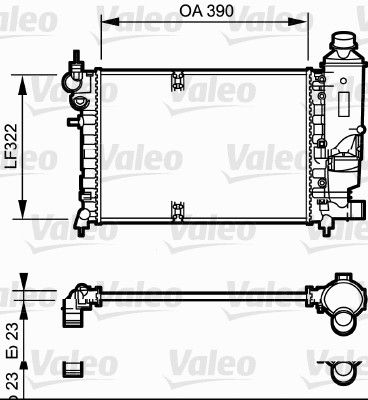 VALEO Radiators, Motora dzesēšanas sistēma 731528
