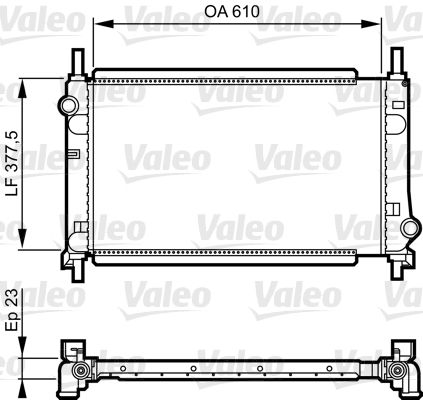 VALEO Radiators, Motora dzesēšanas sistēma 731550