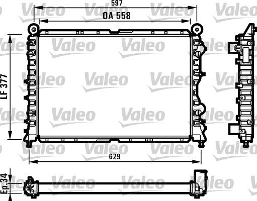 VALEO Radiators, Motora dzesēšanas sistēma 731561
