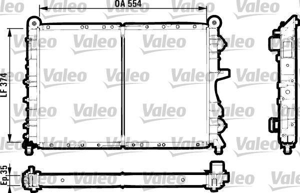 VALEO Radiators, Motora dzesēšanas sistēma 731589