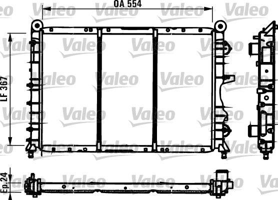 VALEO Radiators, Motora dzesēšanas sistēma 731590