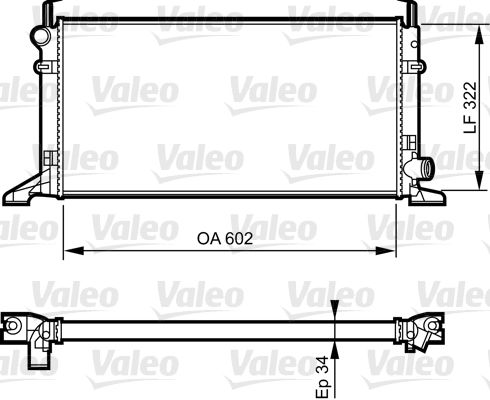 VALEO Radiators, Motora dzesēšanas sistēma 731594