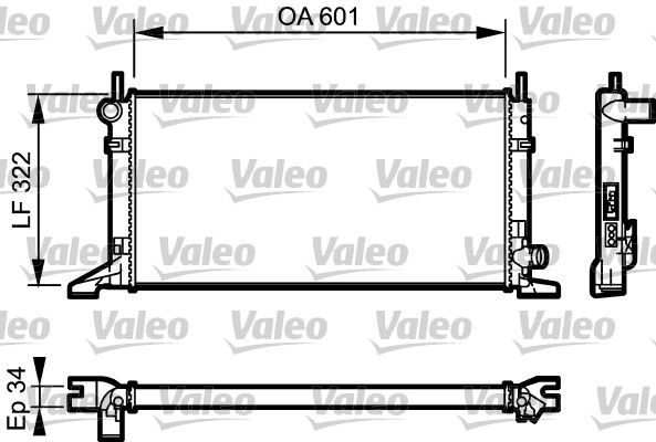 VALEO Radiators, Motora dzesēšanas sistēma 731595