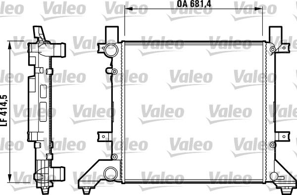 VALEO Radiators, Motora dzesēšanas sistēma 731605