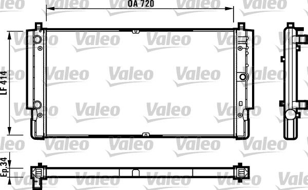 VALEO Radiators, Motora dzesēšanas sistēma 731616