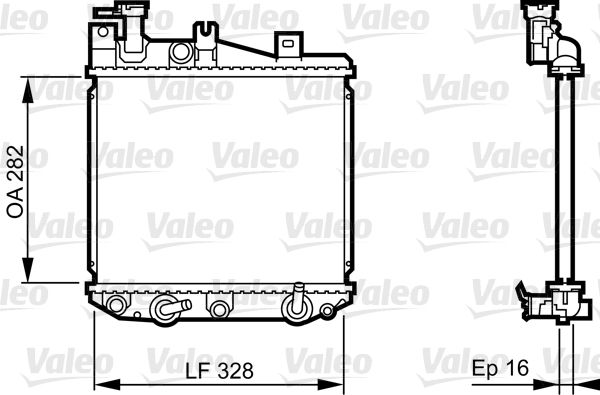 VALEO Radiators, Motora dzesēšanas sistēma 731622