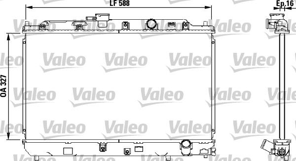 VALEO Radiators, Motora dzesēšanas sistēma 731634
