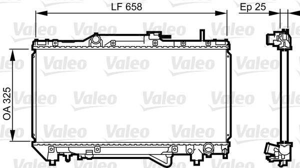 VALEO Radiators, Motora dzesēšanas sistēma 731682