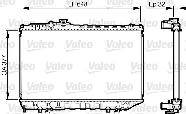 VALEO Radiators, Motora dzesēšanas sistēma 731715