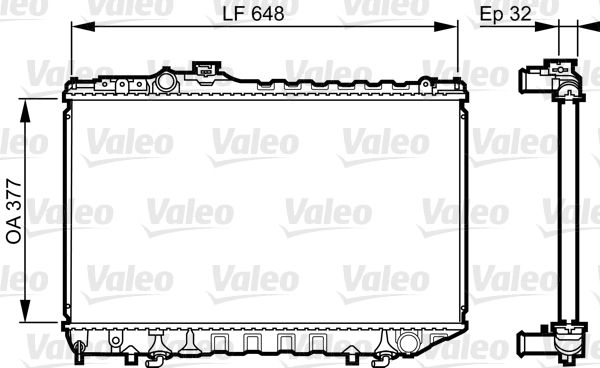 VALEO Radiators, Motora dzesēšanas sistēma 731716