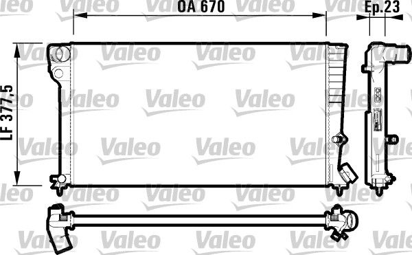 VALEO Radiators, Motora dzesēšanas sistēma 731744