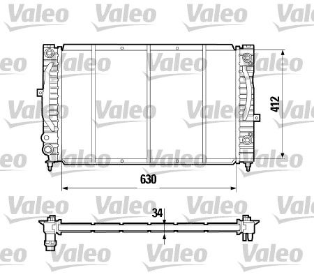 VALEO Radiators, Motora dzesēšanas sistēma 731755